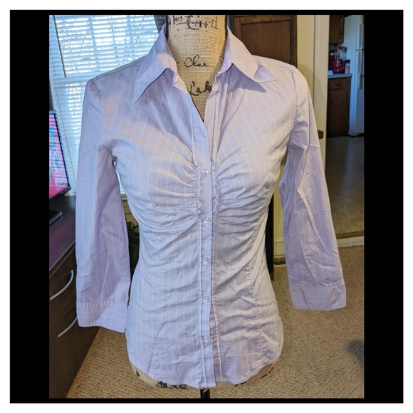 New York & Company Stretch XS button up blouse - Picture 1 of 3